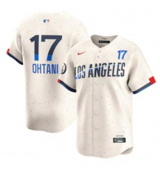 Men's Los Angeles Dodgers Shohei Ohtani Nike Cream 2024 City Connect Limited Player Jersey Men's Los Angeles Dodgers Shohei Ohtani Nike Cream 2024 City Connect Limited Player Jersey