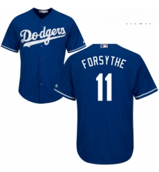Mens Majestic Los Angeles Dodgers 11 Logan Forsythe Replica Royal Blue Alternate Cool Base MLB Jersey Mens Majestic Los Angeles Dodgers 11 Logan Forsythe Replica Royal Blue Alternate Cool Base MLB Jersey