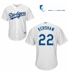 Mens Majestic Los Angeles Dodgers 22 Clayton Kershaw Replica White Home Cool Base MLB Jersey Mens Majestic Los Angeles Dodgers 22 Clayton Kershaw Replica White Home Cool Base MLB Jersey