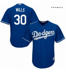 Mens Majestic Los Angeles Dodgers 30 Maury Wills Authentic Royal Blue Alternate Cool Base MLB Jersey Mens Majestic Los Angeles Dodgers 30 Maury Wills Authentic Royal Blue Alternate Cool Base MLB Jersey