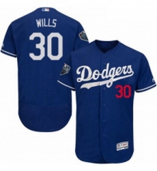Mens Majestic Los Angeles Dodgers 30 Maury Wills Royal Blue Flexbase Authentic Collection 2018 World Series Jersey Mens Majestic Los Angeles Dodgers 30 Maury Wills Royal Blue Flexbase Authentic Collection 2018 World Series Jersey