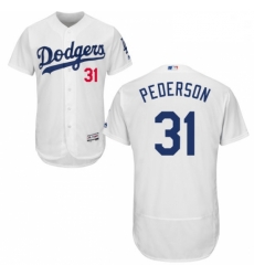 Mens Majestic Los Angeles Dodgers 31 Joc Pederson White Home Flex Base Authentic Collection MLB Jersey Mens Majestic Los Angeles Dodgers 31 Joc Pederson White Home Flex Base Authentic Collection MLB Jersey