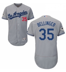 Mens Majestic Los Angeles Dodgers 35 Cody Bellinger Authentic Grey Road 2017 World Series Bound Flex Base Jersey Mens Majestic Los Angeles Dodgers 35 Cody Bellinger Authentic Grey Road 2017 World Series Bound Flex Base Jersey