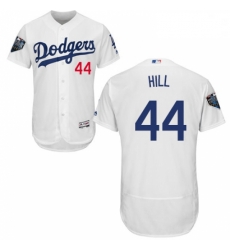 Mens Majestic Los Angeles Dodgers 44 Rich Hill White Home Flex Base Authentic Collection 2018 World Series Jersey Mens Majestic Los Angeles Dodgers 44 Rich Hill White Home Flex Base Authentic Collection 2018 World Series Jersey