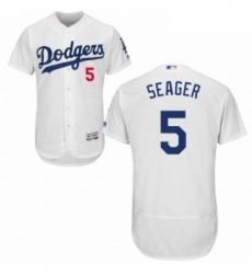 Mens Majestic Los Angeles Dodgers 5 Corey Seager White Home Flex Base Authentic Collection MLB Jersey Mens Majestic Los Angeles Dodgers 5 Corey Seager White Home Flex Base Authentic Collection MLB Jersey