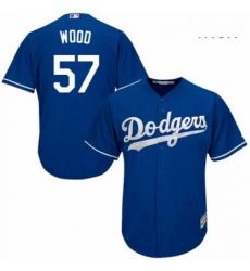 Mens Majestic Los Angeles Dodgers 57 Alex Wood Replica Royal Blue Alternate Cool Base MLB Jersey Mens Majestic Los Angeles Dodgers 57 Alex Wood Replica Royal Blue Alternate Cool Base MLB Jersey