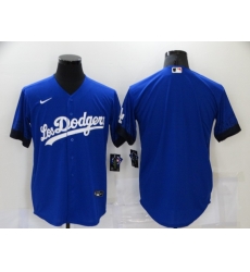Men's Nike Los Angeles Dodgers Blank Blue Elite City Player Jersey Men's Nike Los Angeles Dodgers Blank Blue Elite City Player Jersey
