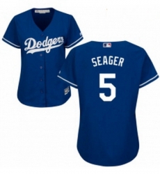 Womens Majestic Los Angeles Dodgers 5 Corey Seager Authentic Royal Blue Alternate Cool Base MLB Jersey Womens Majestic Los Angeles Dodgers 5 Corey Seager Authentic Royal Blue Alternate Cool Base MLB Jersey