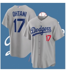 Toddler Los Angeles Dodgers 17 Shohei Ohtani Gray Flex Base Stitched Baseball Jersey Toddler Los Angeles Dodgers 17 Shohei Ohtani Gray Flex Base Stitched Baseball Jersey