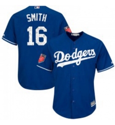 Will Smith Youth Los Angeles Dodgers Royal Replica Cool Base 2018 Spring Training Jersey Majestic Will Smith Youth Los Angeles Dodgers Royal Replica Cool Base 2018 Spring Training Jersey Majestic