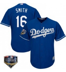 Will Smith Youth Los Angeles Dodgers Royal Replica Cool Base Alternate 2018 World Series Jersey Majestic Will Smith Youth Los Angeles Dodgers Royal Replica Cool Base Alternate 2018 World Series Jersey Majestic