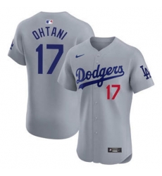 Youth Los Angeles Dodgers 17 Shohei Ohtani Gray Stitched Baseball Jersey Youth Los Angeles Dodgers 17 Shohei Ohtani Gray Stitched Baseball Jersey