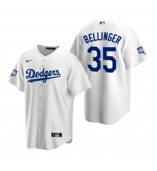 Youth Los Angeles Dodgers 35 Cody Bellinger White 2020 World Series Champions Replica Jersey Youth Los Angeles Dodgers 35 Cody Bellinger White 2020 World Series Champions Replica Jersey