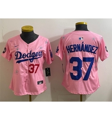 Youth Los Angeles Dodgers 37 Teoscar Hernandez Pink 2025 Tokyo Series Limited Stitched Baseball Jersey Youth Los Angeles Dodgers 37 Teoscar Hernandez Pink 2025 Tokyo Series Limited Stitched Baseball Jersey