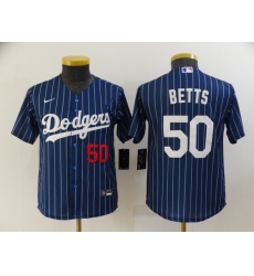 Youth Los Angeles Dodgers 50 Mookie Betts Blue Stitched Jersey Youth Los Angeles Dodgers 50 Mookie Betts Blue Stitched Jersey