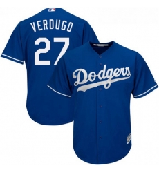 Youth Los Angeles Dodgers Alex Verdugo Blue Cool Base Road Player MLB Jersey Youth Los Angeles Dodgers Alex Verdugo Blue Cool Base Road Player MLB Jersey