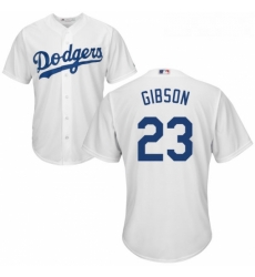 Youth Majestic Los Angeles Dodgers 23 Kirk Gibson Replica White Home Cool Base MLB Jersey Youth Majestic Los Angeles Dodgers 23 Kirk Gibson Replica White Home Cool Base MLB Jersey
