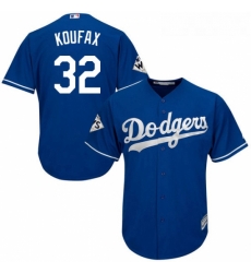 Youth Majestic Los Angeles Dodgers 32 Sandy Koufax Authentic Royal Blue Alternate 2017 World Series Bound Cool Base MLB Jersey Youth Majestic Los Angeles Dodgers 32 Sandy Koufax Authentic Royal Blue Alternate 2017 World Series Bound Cool Base MLB Jersey