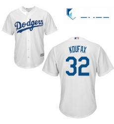 Youth Majestic Los Angeles Dodgers 32 Sandy Koufax Replica White Home Cool Base MLB Jersey Youth Majestic Los Angeles Dodgers 32 Sandy Koufax Replica White Home Cool Base MLB Jersey