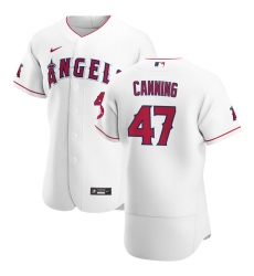 Men Los Angeles Angels 47 Griffin Canning Men Nike White Home 2020 Flex Base Player MLB Jersey Men Los Angeles Angels 47 Griffin Canning Men Nike White Home 2020 Flex Base Player MLB Jersey