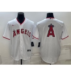 Men Los Angeles Angels White Team Big Logo Cool Base Stitched Jersey Men Los Angeles Angels White Team Big Logo Cool Base Stitched Jersey