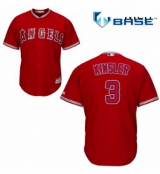 Mens Majestic Los Angeles Angels of Anaheim 3 Ian Kinsler Replica Red Alternate Cool Base MLB Jersey Mens Majestic Los Angeles Angels of Anaheim 3 Ian Kinsler Replica Red Alternate Cool Base MLB Jersey