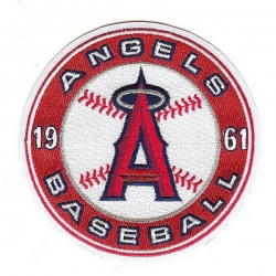 Los Angeles Angels of Anaheim 1961 Round Sleeve Patch Biaog II
