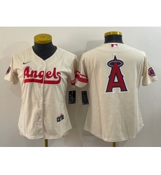 Women Los Angeles Angels 2022 Cream City Connect Team Big Logo Stitched Baseball Jersey Women Los Angeles Angels 2022 Cream City Connect Team Big Logo Stitched Baseball Jersey