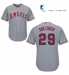 Youth Majestic Los Angeles Angels of Anaheim 29 Rod Carew Replica Grey Road Cool Base MLB Jersey Youth Majestic Los Angeles Angels of Anaheim 29 Rod Carew Replica Grey Road Cool Base MLB Jersey