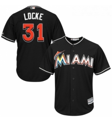 Youth Majestic Miami Marlins 31 Jeff Locke Authentic Black Alternate 2 Cool Base MLB Jersey Youth Majestic Miami Marlins 31 Jeff Locke Authentic Black Alternate 2 Cool Base MLB Jersey
