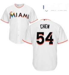 Youth Majestic Miami Marlins 54 Wei Yin Chen Authentic White Home Cool Base MLB Jersey Youth Majestic Miami Marlins 54 Wei Yin Chen Authentic White Home Cool Base MLB Jersey