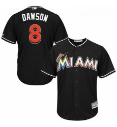 Youth Majestic Miami Marlins 8 Andre Dawson Authentic Black Alternate 2 Cool Base MLB Jersey Youth Majestic Miami Marlins 8 Andre Dawson Authentic Black Alternate 2 Cool Base MLB Jersey