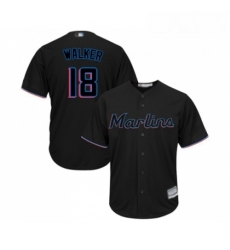 Youth Miami Marlins 18 Neil Walker Replica Black Alternate 2 Cool Base Baseball Jersey Youth Miami Marlins 18 Neil Walker Replica Black Alternate 2 Cool Base Baseball Jersey
