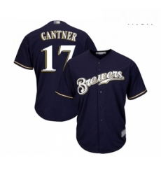 Mens Milwaukee Brewers 17 Jim Gantner Replica Navy Blue Alternate Cool Base Baseball Jersey Mens Milwaukee Brewers 17 Jim Gantner Replica Navy Blue Alternate Cool Base Baseball Jersey