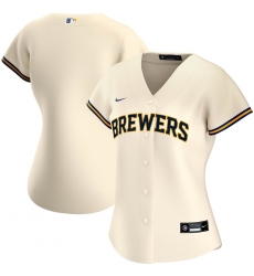 Milwaukee Brewers Nike Women Home 2020 MLB Team Jersey Cream Milwaukee Brewers Nike Women Home 2020 MLB Team Jersey Cream