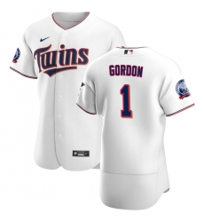 Men Minnesota Twins 1 Nick Gordon Men Nike White Home 2020 60th Season Flex Base Team MLB Jersey Men Minnesota Twins 1 Nick Gordon Men Nike White Home 2020 60th Season Flex Base Team MLB Jersey