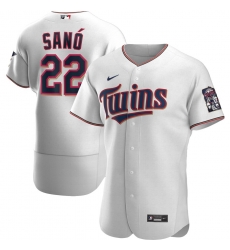 Men Minnesota Twins 22 Miguel Sano Men Nike White Home 2020 Flex Base Player MLB Jersey Men Minnesota Twins 22 Miguel Sano Men Nike White Home 2020 Flex Base Player MLB Jersey