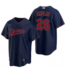 Men Minnesota Twins 26 Max Kepler Navy Cool Base Stitched Jerse Men Minnesota Twins 26 Max Kepler Navy Cool Base Stitched Jerse