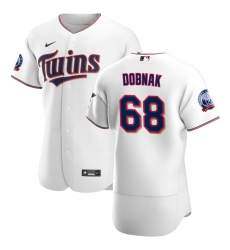 Men Minnesota Twins 68 Randy Dobnak Men Nike White Home 2020 60th Season Flex Base Team MLB Jersey Men Minnesota Twins 68 Randy Dobnak Men Nike White Home 2020 60th Season Flex Base Team MLB Jersey