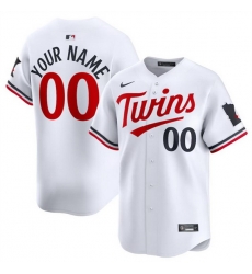 Men Minnesota Twins Active Player Custom White 2024 Home Limited Cool Base Stitched Baseball Jersey Men Minnesota Twins Active Player Custom White 2024 Home Limited Cool Base Stitched Baseball Jersey