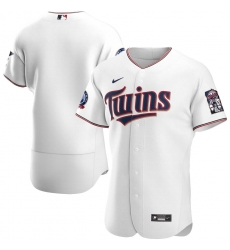 Men Minnesota Twins Men Nike White Home 2020 60th Season Flex Base Team MLB Jersey Men Minnesota Twins Men Nike White Home 2020 60th Season Flex Base Team MLB Jersey