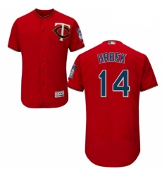 Mens Majestic Minnesota Twins 14 Kent Hrbek Authentic Scarlet Alternate Flex Base Authentic Collection MLB Jersey Mens Majestic Minnesota Twins 14 Kent Hrbek Authentic Scarlet Alternate Flex Base Authentic Collection MLB Jersey