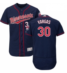 Mens Majestic Minnesota Twins 30 Kennys Vargas Authentic Navy Blue Alternate Flex Base Authentic Collection MLB Jersey Mens Majestic Minnesota Twins 30 Kennys Vargas Authentic Navy Blue Alternate Flex Base Authentic Collection MLB Jersey