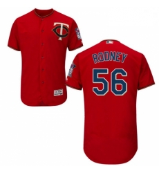Mens Majestic Minnesota Twins 56 Fernando Rodney Scarlet Alternate Flex Base Authentic Collection MLB Jersey Mens Majestic Minnesota Twins 56 Fernando Rodney Scarlet Alternate Flex Base Authentic Collection MLB Jersey