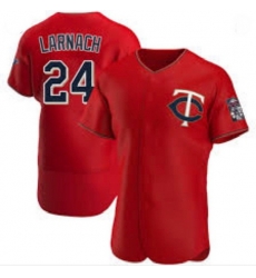 Minnesota Twins 24 Trevor Larnach Red Jersey Minnesota Twins 24 Trevor Larnach Red Jersey