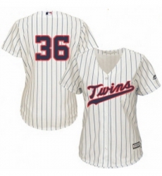 Womens Majestic Minnesota Twins 36 Robbie Grossman Authentic Cream Alternate Cool Base MLB Jersey Womens Majestic Minnesota Twins 36 Robbie Grossman Authentic Cream Alternate Cool Base MLB Jersey