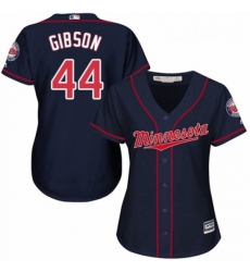 Womens Majestic Minnesota Twins 44 Kyle Gibson Replica Navy Blue Alternate Road Cool Base MLB Jersey Womens Majestic Minnesota Twins 44 Kyle Gibson Replica Navy Blue Alternate Road Cool Base MLB Jersey