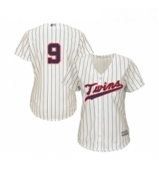 Womens Minnesota Twins 9 Marwin Gonzalez Replica Cream Alternate Cool Base Baseball Jersey Womens Minnesota Twins 9 Marwin Gonzalez Replica Cream Alternate Cool Base Baseball Jersey