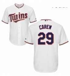 Youth Majestic Minnesota Twins 29 Rod Carew Authentic White Home Cool Base MLB Jersey Youth Majestic Minnesota Twins 29 Rod Carew Authentic White Home Cool Base MLB Jersey