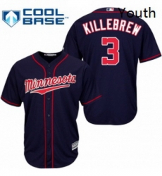 Youth Majestic Minnesota Twins 3 Harmon Killebrew Authentic Navy Blue Alternate Road Cool Base MLB Jersey Youth Majestic Minnesota Twins 3 Harmon Killebrew Authentic Navy Blue Alternate Road Cool Base MLB Jersey